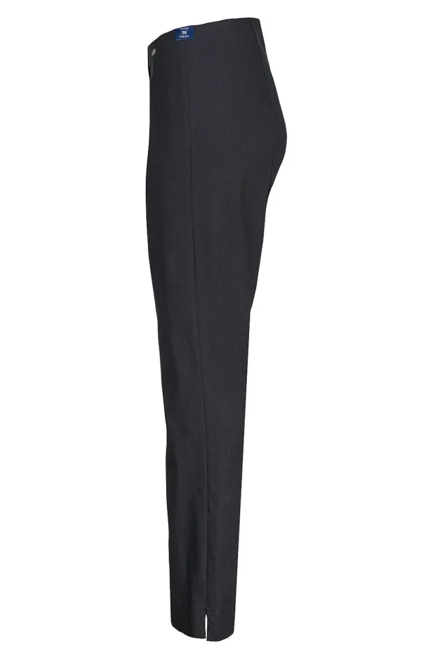 Robell Full Length Marie Trousers in Anthracite Grey 97