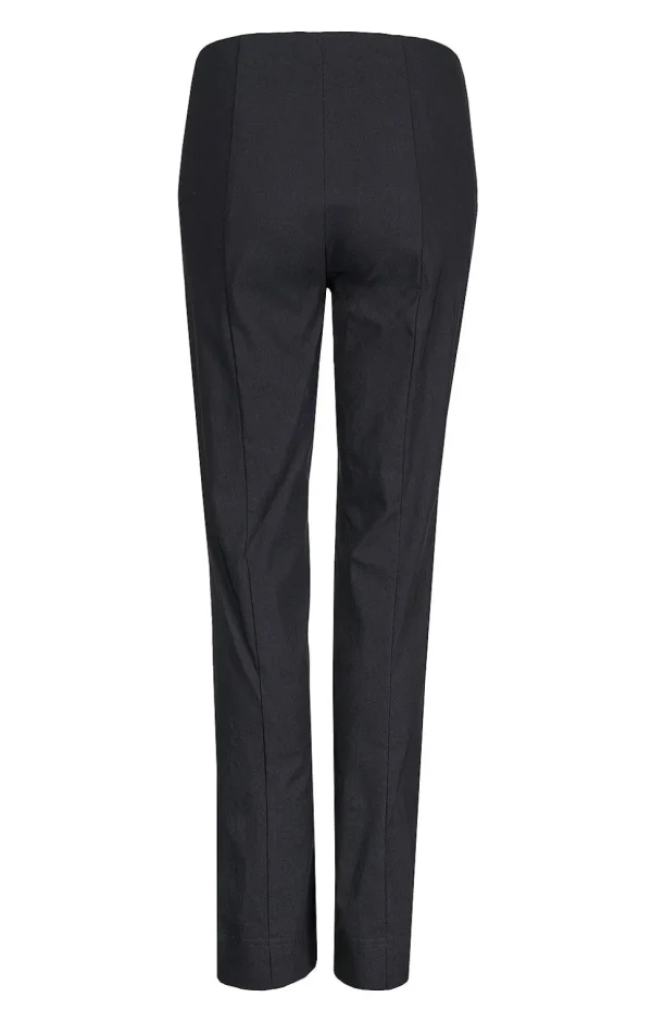 Robell Full Length Marie Trousers in Anthracite Grey 97