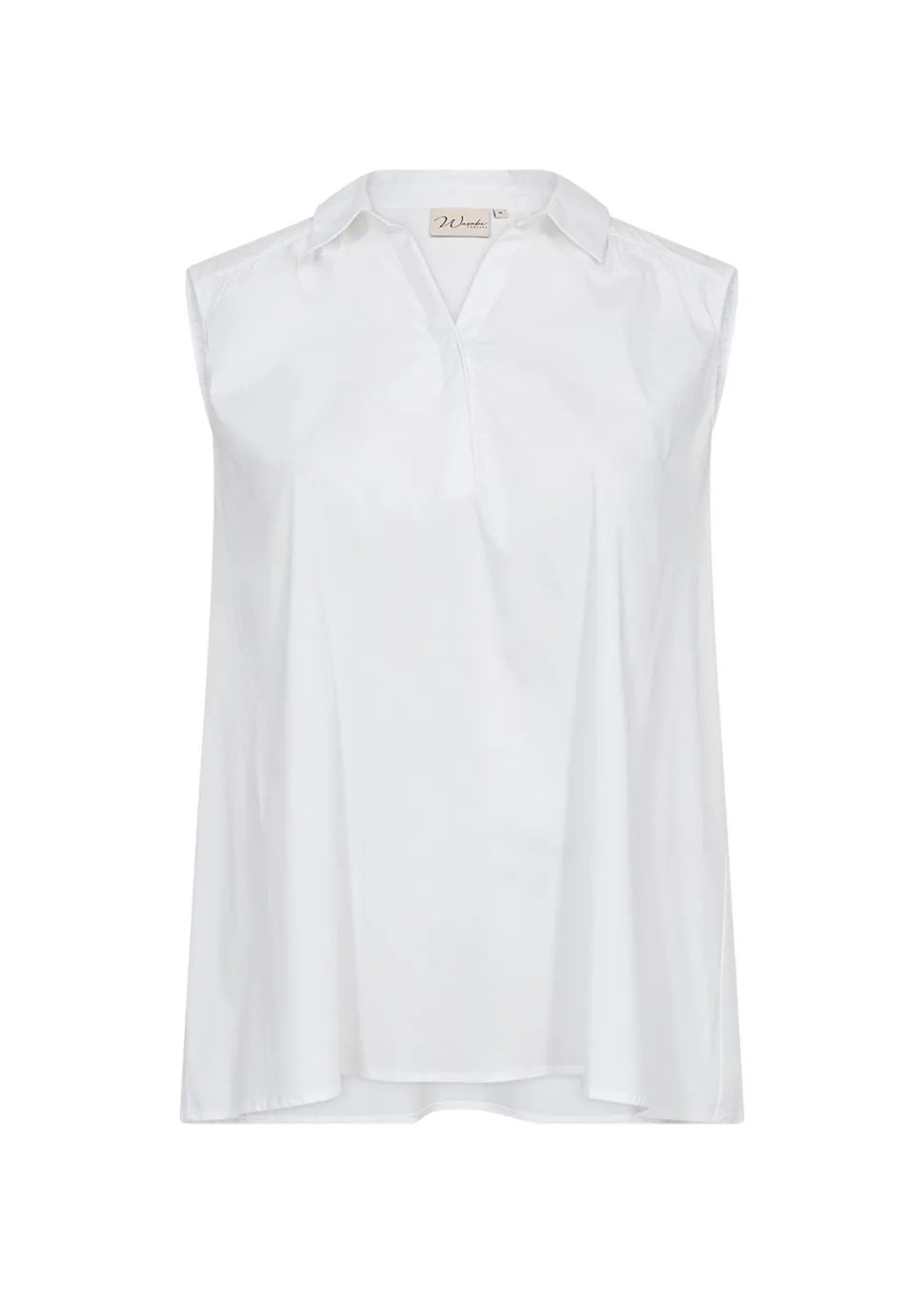 saga__crisp_cotton_blend__4.webp Saga 4 Crisp Cotton Blend Shirt in White