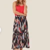 Signe Skirt in Hibiscus