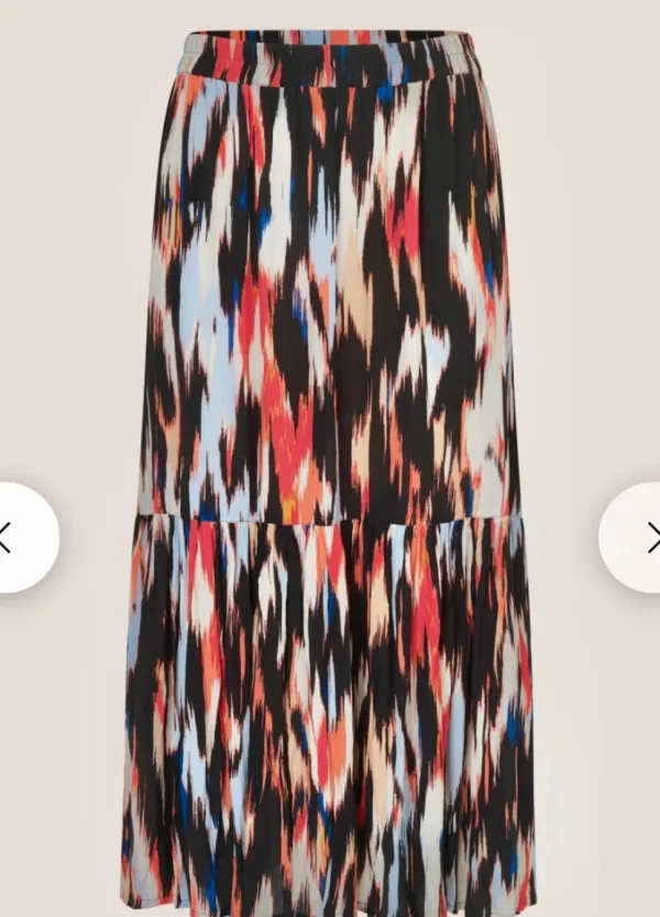 Signe Skirt in Hibiscus