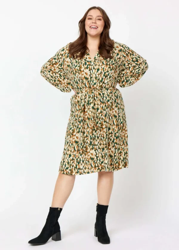 Sita 4 Dress in Dark Green