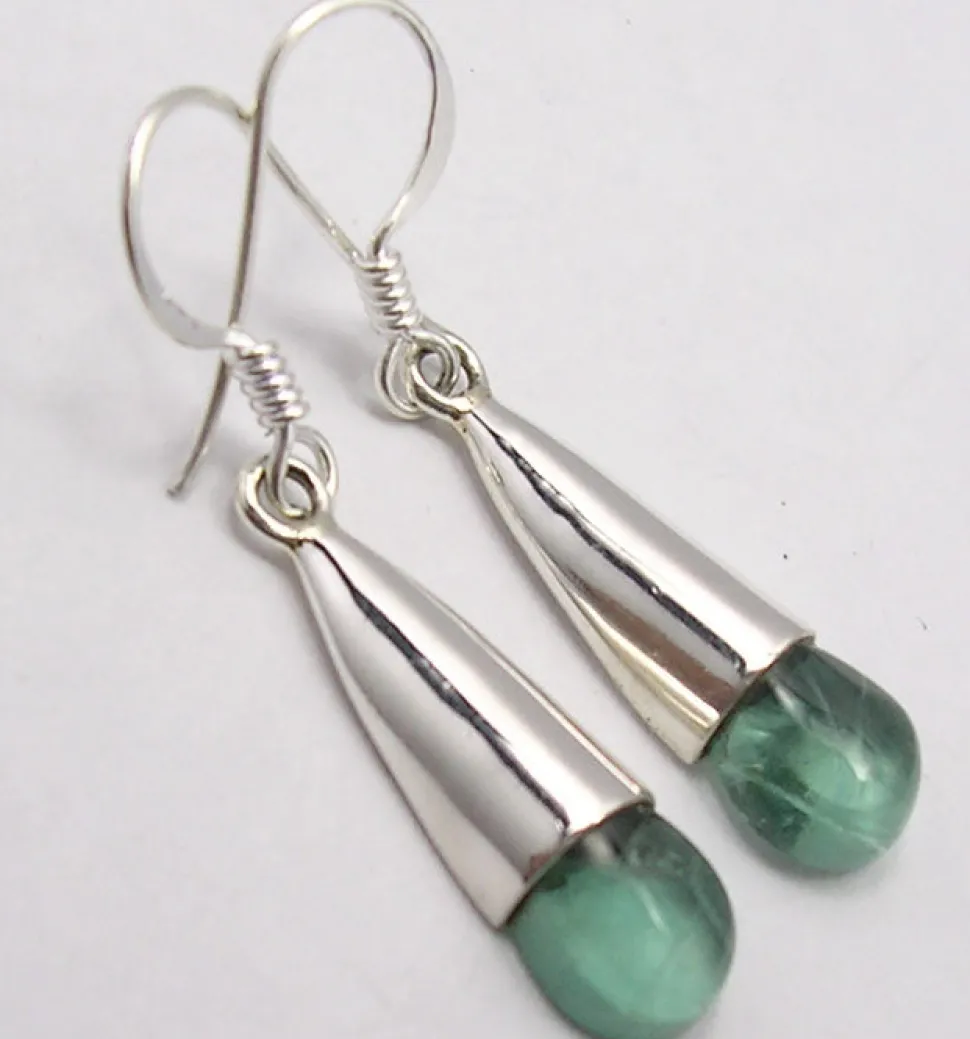 solid_silver_cabochon_apa_1-1.webp Solid Silver Cabochon Apatite Cone Drop Earrings