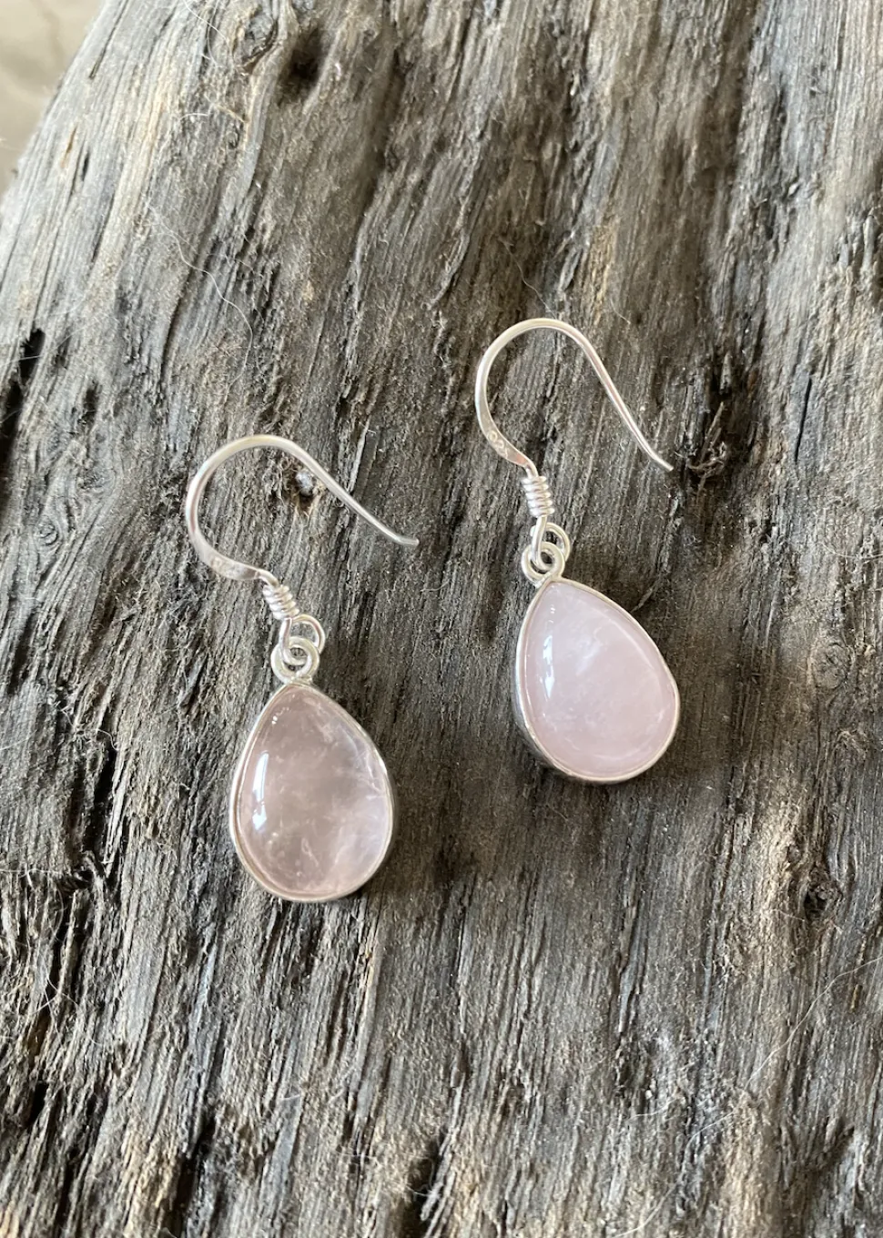 solid_silver_peardrop_chu_0.webp Solid Silver Pear-Drop Chunky Rose Quartz Earrings