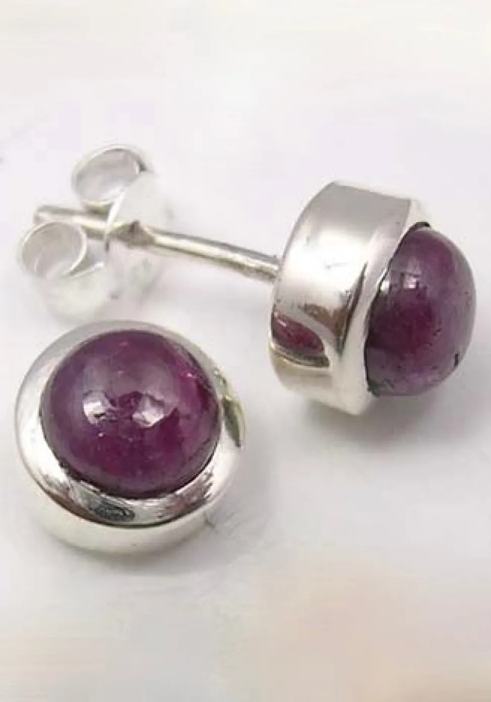 solid_silver_ruby_stud_ea_0.webp Solid Silver Ruby Stud Earrings