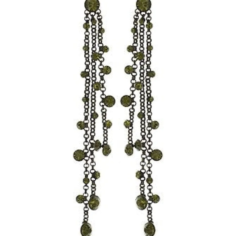 someshine_sometime_crysta_1.webp Someshine, Sometime Crystal Encrusted Chain Earrings