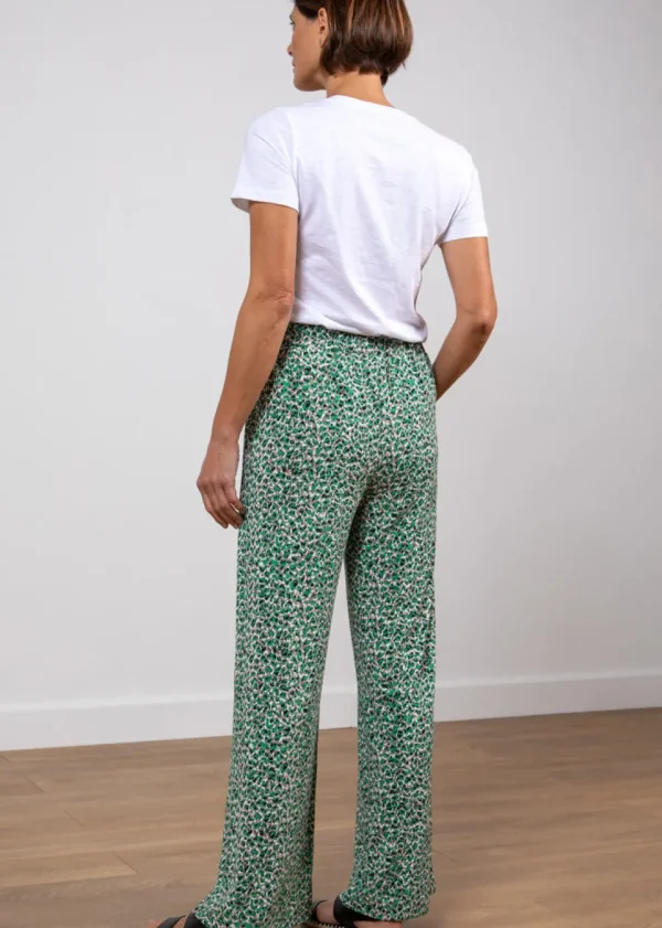 Spring Breeze Trouser Animal Taupe
