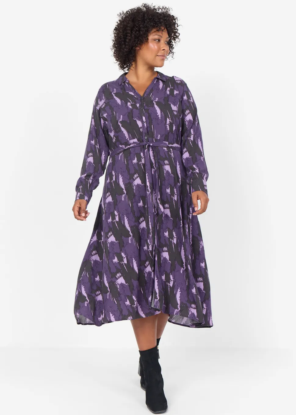 thinka__dress_in_purple_1.webp Thinka 3 Dress in Purple