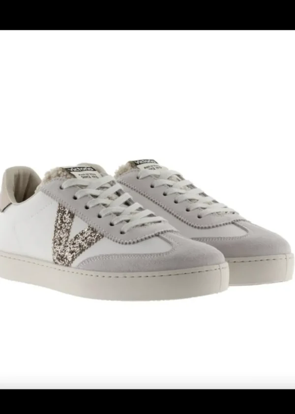 Victoria Berlin Teddy Trainers in Ice
