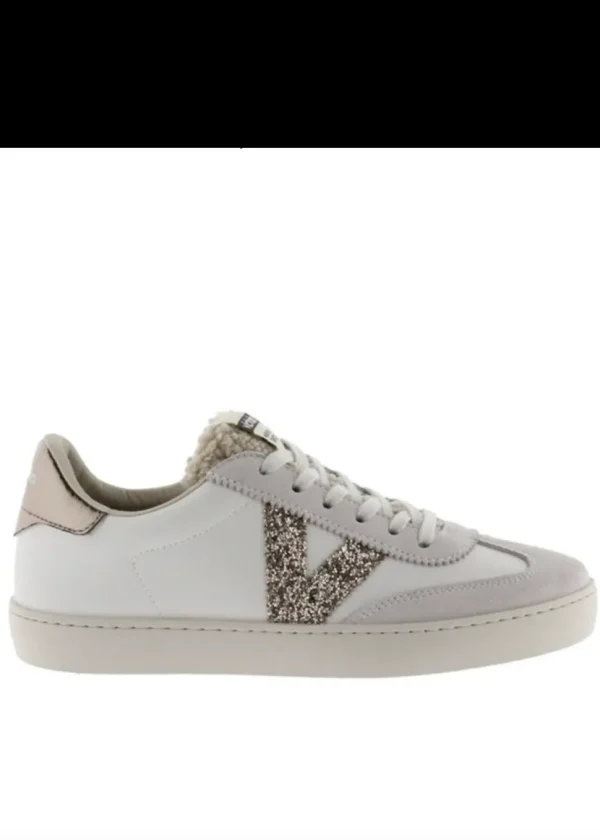Victoria Berlin Teddy Trainers in Ice