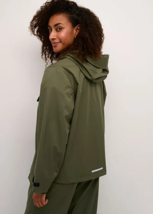 Vivian Anorak in Ivy Green