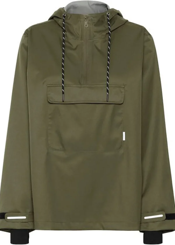 Vivian Anorak in Ivy Green