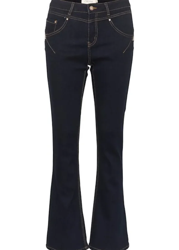 Amalie Bootcut Jeans in Dark Rinse Denim
