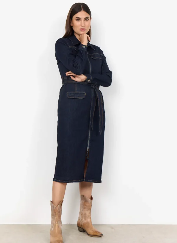 Kimberly 37 Dark Denim Dress