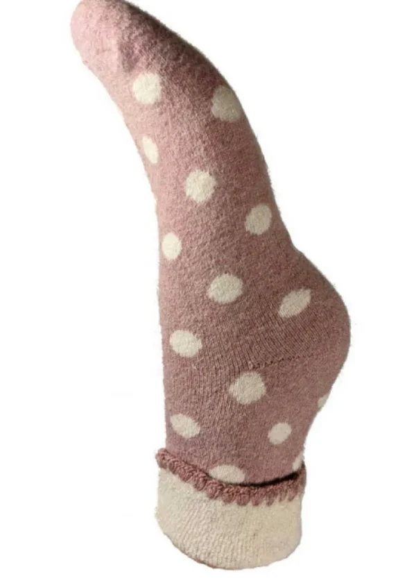 Luxurious Cuff Big Dot House Socks