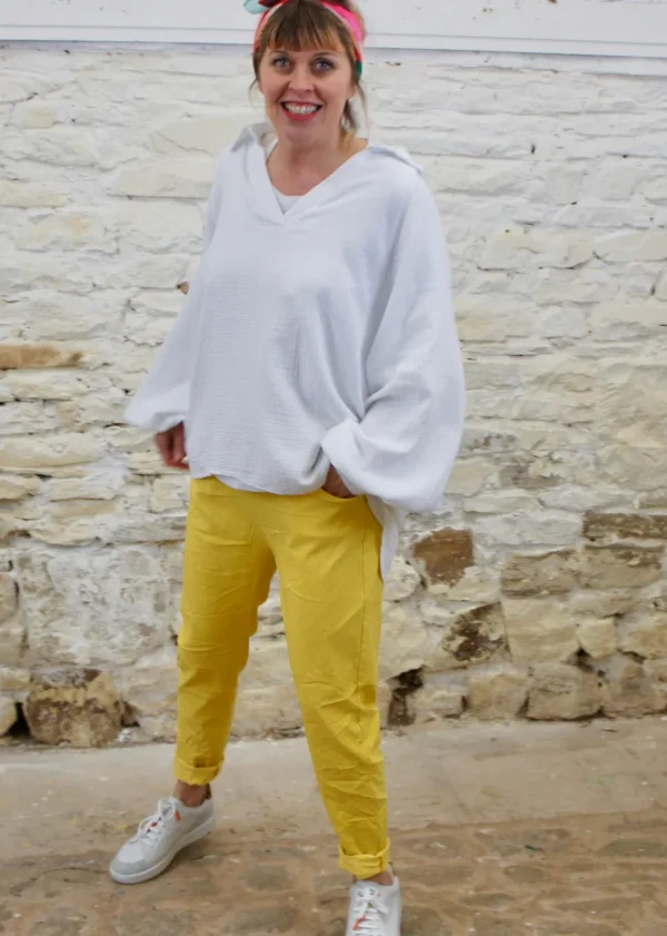 Magic Plain Trousers in Bright & Pink Shades