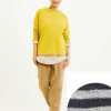 Merino Wool Wide Top with Turtleneck