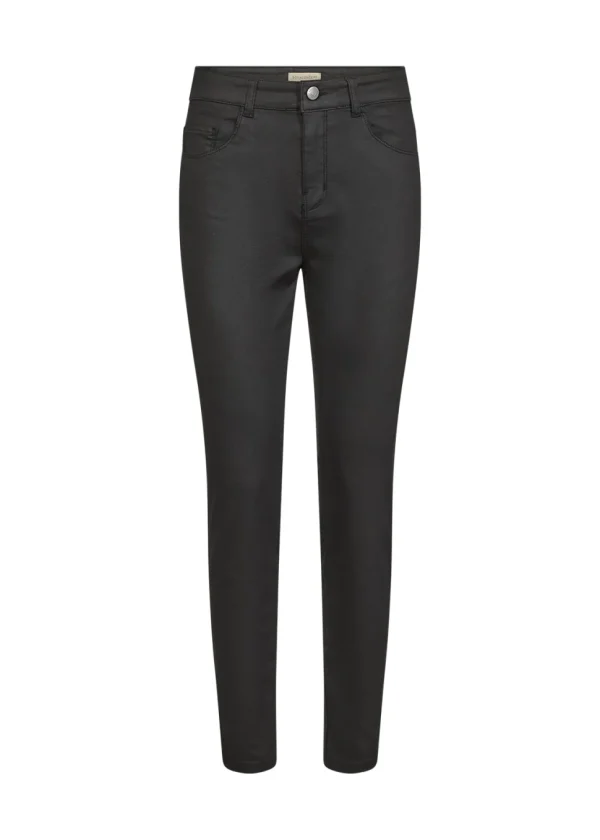 Nero Patrizia Wet Look Jeans 8-B in Black