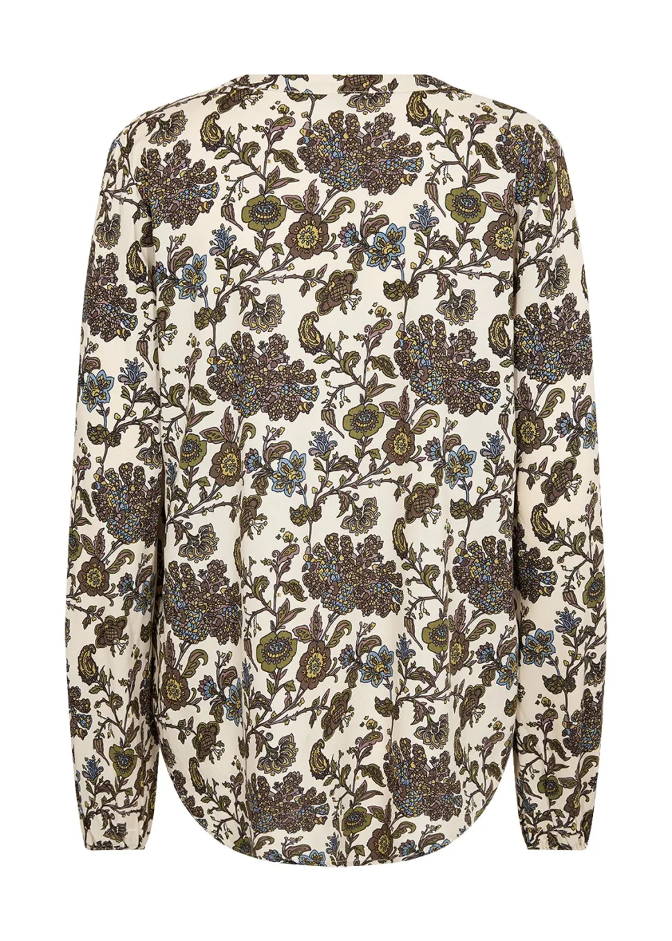 nine__print_blouse_in_dar_4.webp Nine 1 Print Blouse in Dark Green