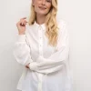 Nola Long Sleeve Shirt in Snow White