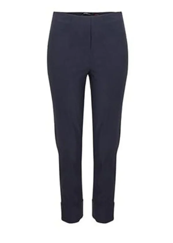 Robell 3/4 Length Bella Trousers in Navy 69