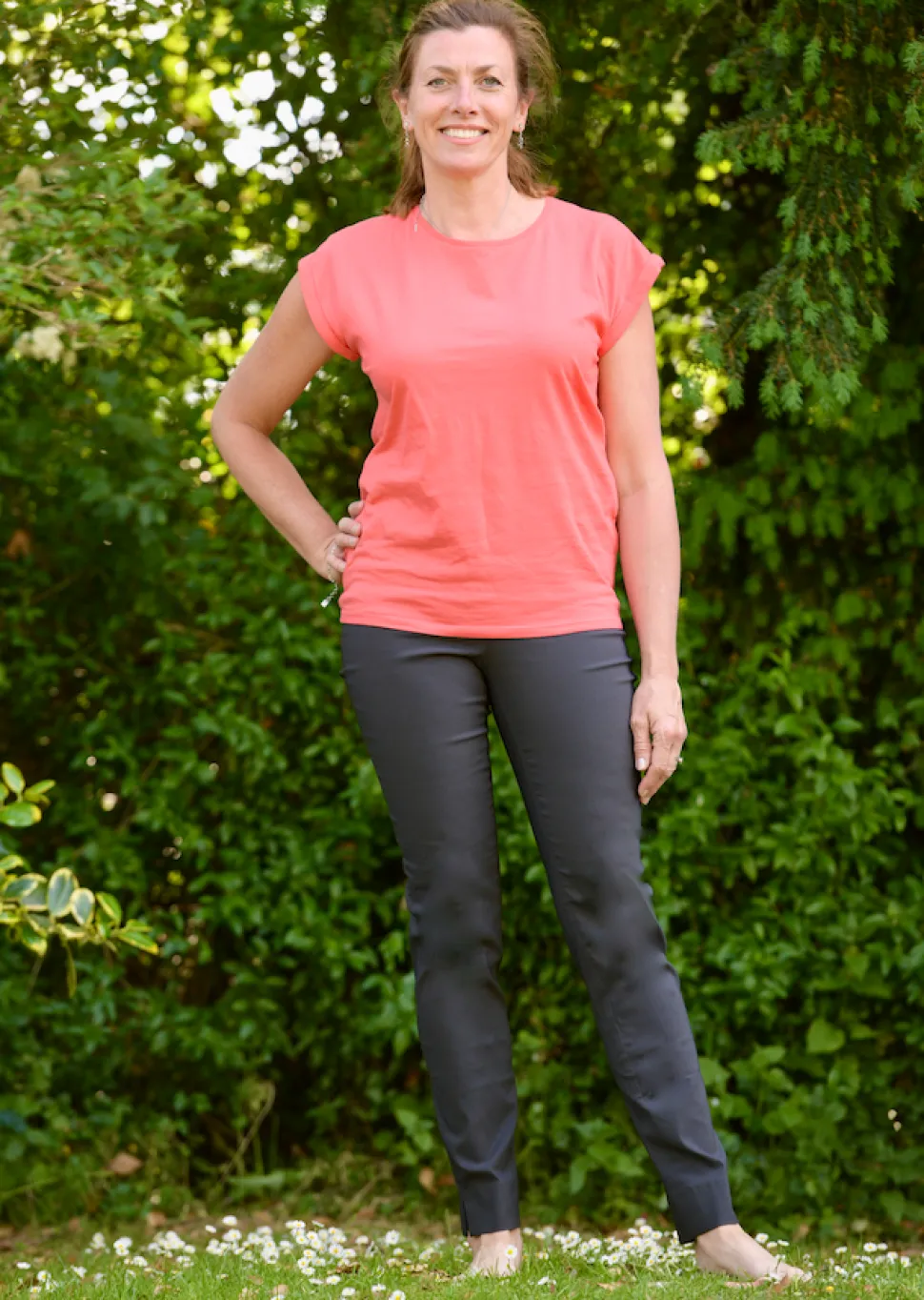 robell_full_length_marie__1-3.webp Robell Full Length Marie Trousers in Anthracite Grey 97