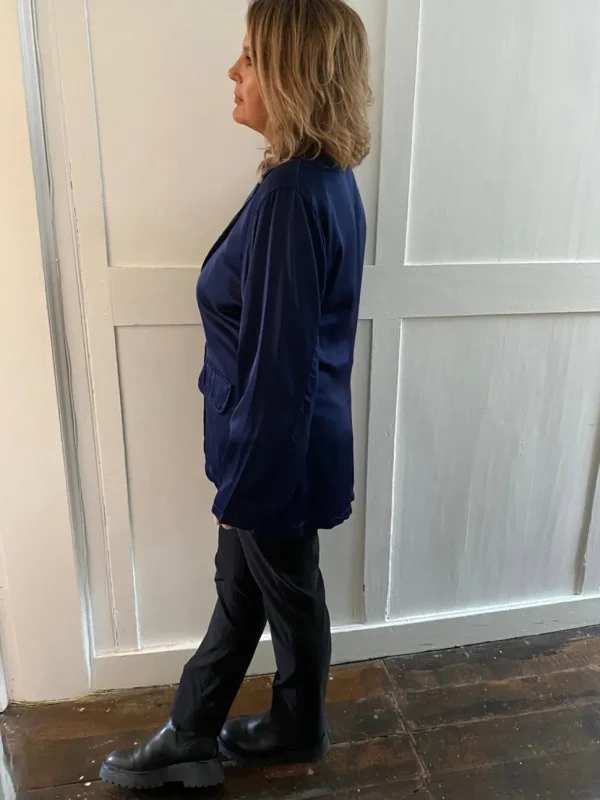 Satin Blazer