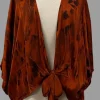 Splash Satin Tie Wrap