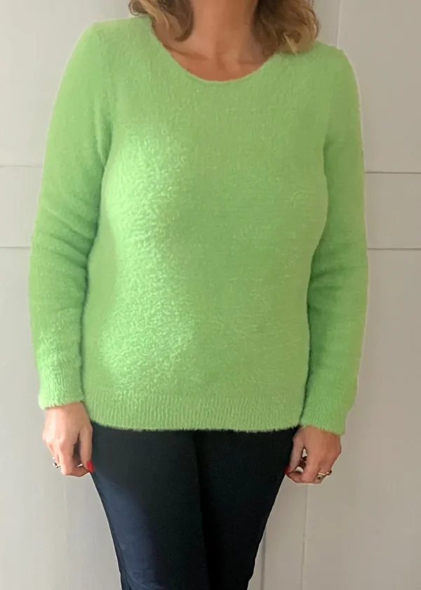 Super Soft Fluffy Round Neck