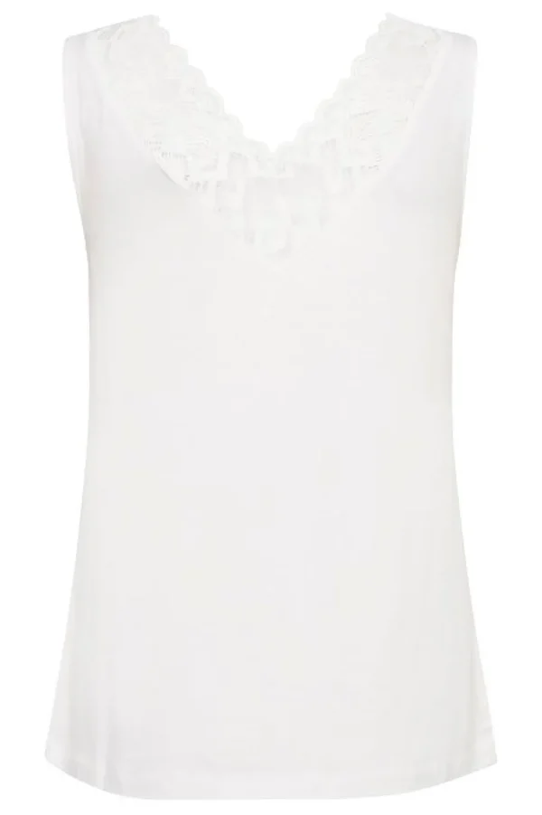 Trulla Vest Top in Cream
