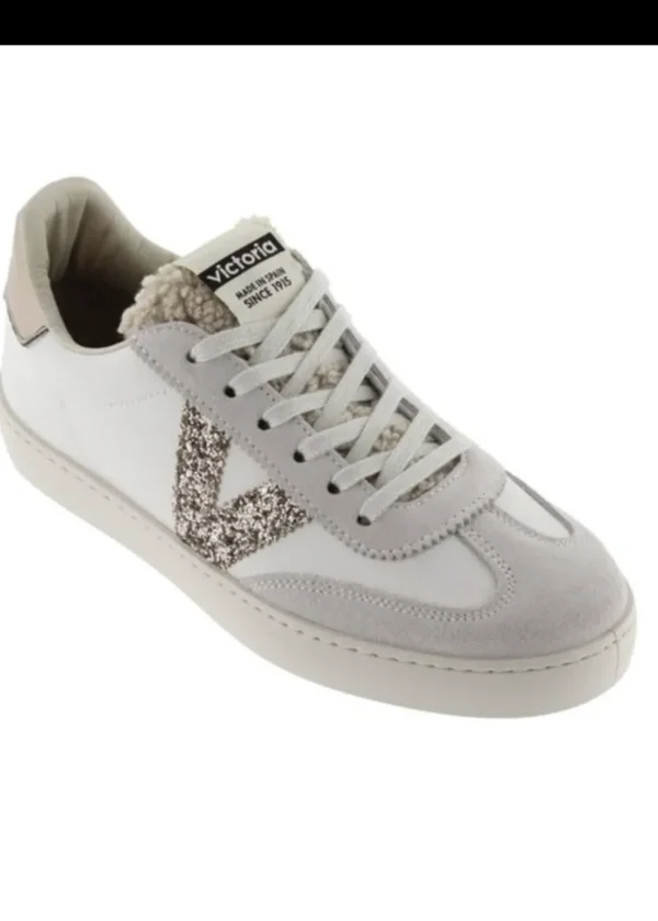 Victoria Berlin Teddy Trainers in Ice