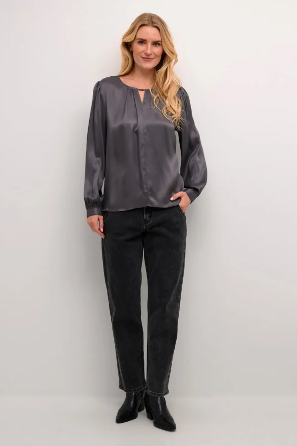 Virea Long Sleeve Blouse in Castlerock